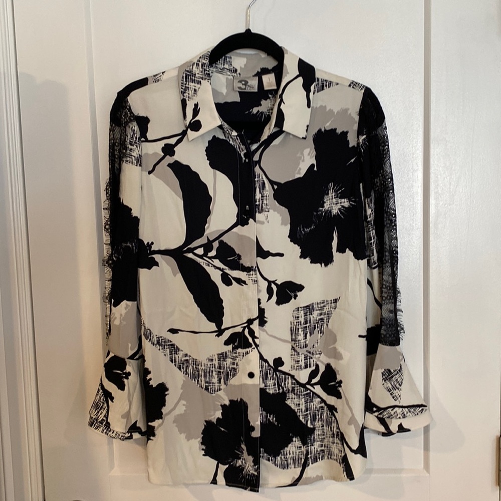 Unique Button up Blouse